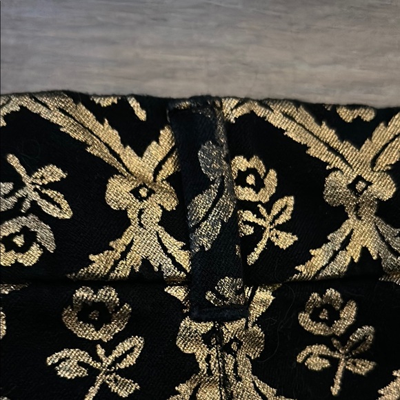 Old Navy Black and Gold Geometric Straight Leg Jumpsuit - Picture 16 of 16